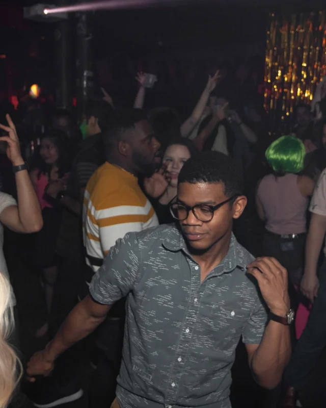 HOT MESS Launch Party at The Basement. Dance. Pop. Euphoria! 3rd Fridays of every month! Kimber was the DJ. Photo by Oh Snap!