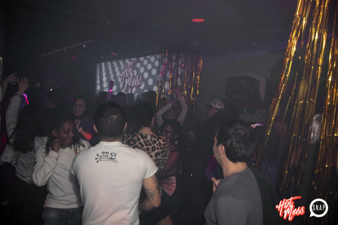 HOT MESS Launch Party at The Basement. Dance. Pop. Euphoria! 3rd Fridays of every month! Kimber was the DJ. Photo by Oh Snap!