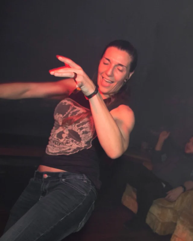 HOT MESS Launch Party at The Basement. Dance. Pop. Euphoria! 3rd Fridays of every month! Kimber was the DJ. Photo by Oh Snap!
