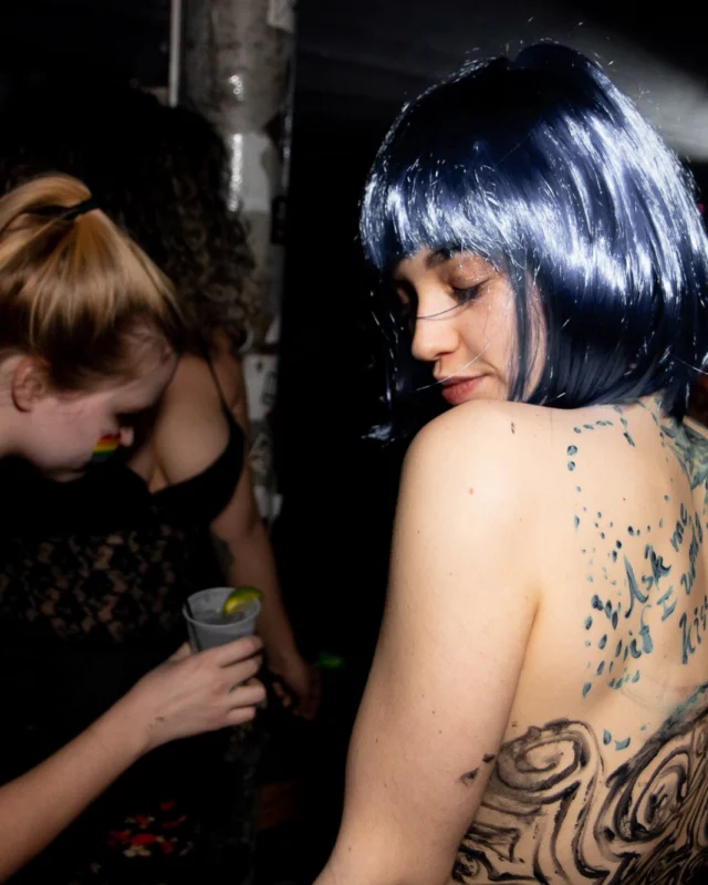 HOT MESS Launch Party at The Basement. Dance. Pop. Euphoria! 3rd Fridays of every month! Kimber was the DJ. Photo by Oh Snap!