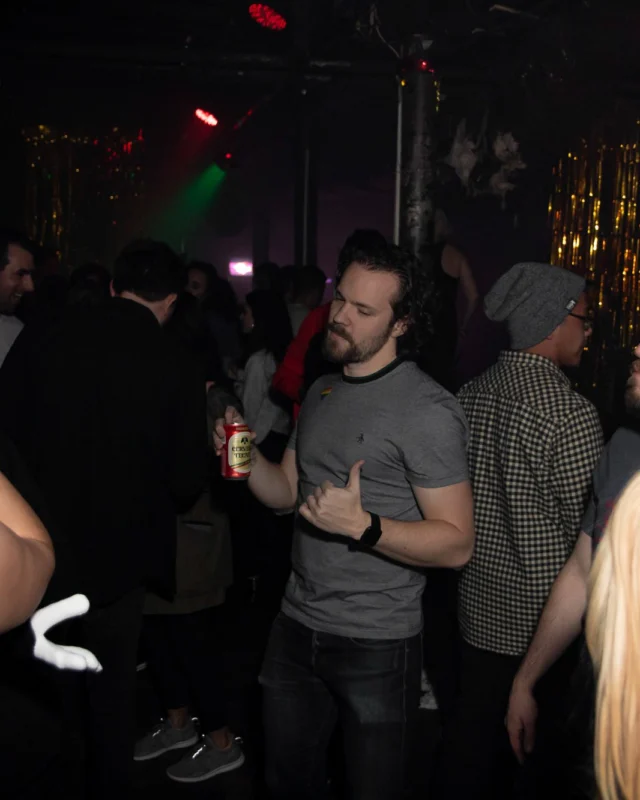 HOT MESS Launch Party at The Basement. Dance. Pop. Euphoria! 3rd Fridays of every month! Kimber was the DJ. Photo by Oh Snap!