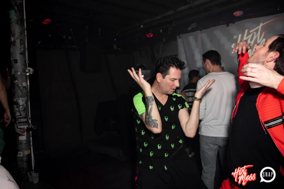 HOT MESS Launch Party at The Basement. Dance. Pop. Euphoria! 3rd Fridays of every month! Kimber was the DJ. Photo by Oh Snap!