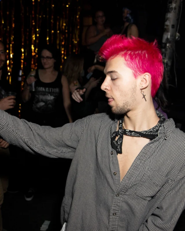 HOT MESS Launch Party at The Basement. Dance. Pop. Euphoria! 3rd Fridays of every month! Kimber was the DJ. Photo by Oh Snap!