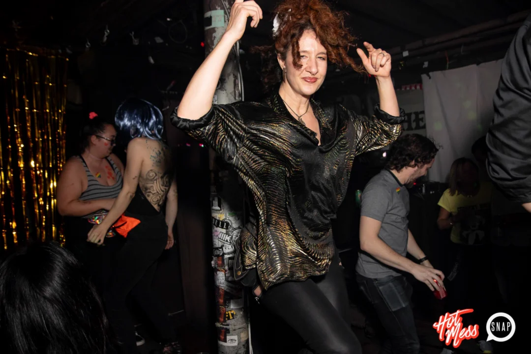 HOT MESS Launch Party at The Basement. Dance. Pop. Euphoria! 3rd Fridays of every month! Kimber was the DJ. Photo by Oh Snap!