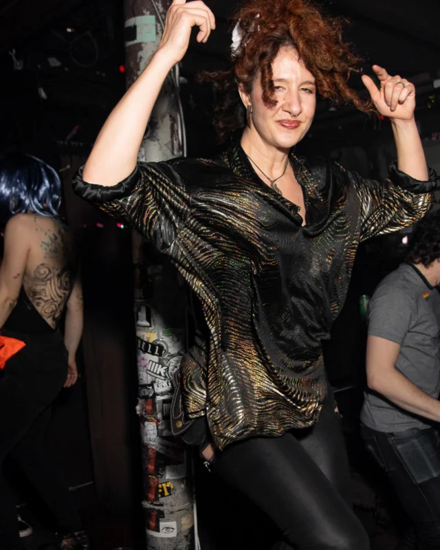 HOT MESS Launch Party at The Basement. Dance. Pop. Euphoria! 3rd Fridays of every month! Kimber was the DJ. Photo by Oh Snap!