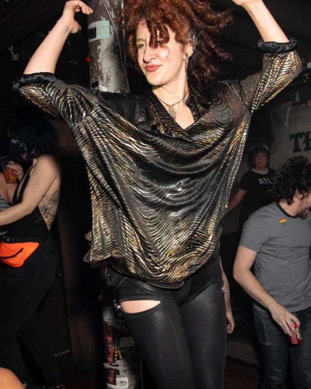 HOT MESS Launch Party at The Basement. Dance. Pop. Euphoria! 3rd Fridays of every month! Kimber was the DJ. Photo by Oh Snap!