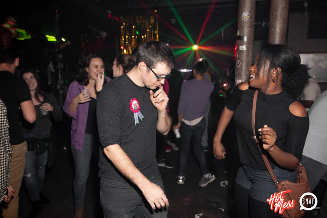 HOT MESS Launch Party at The Basement. Dance. Pop. Euphoria! 3rd Fridays of every month! Kimber was the DJ. Photo by Oh Snap!