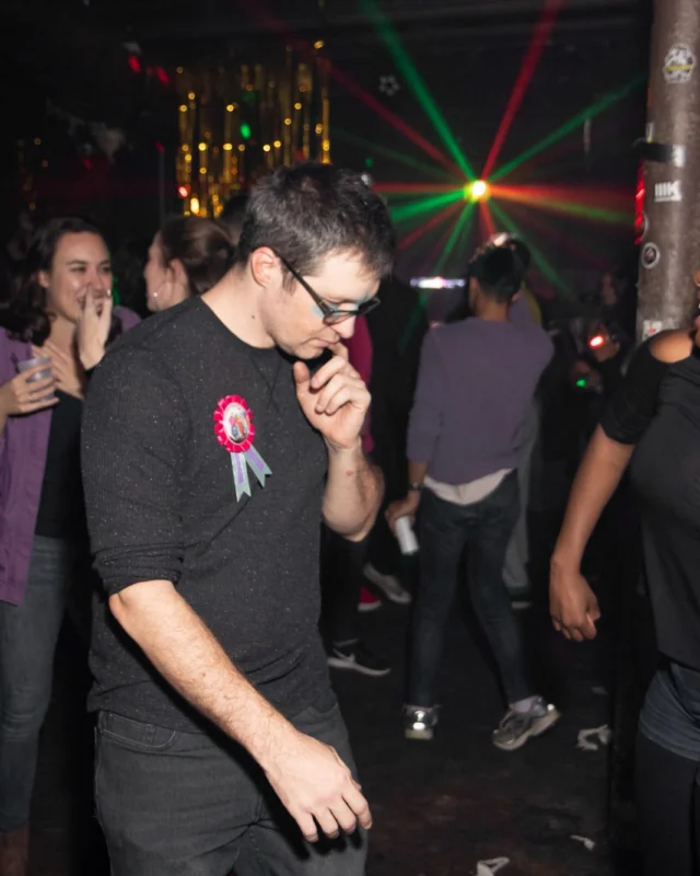 HOT MESS Launch Party at The Basement. Dance. Pop. Euphoria! 3rd Fridays of every month! Kimber was the DJ. Photo by Oh Snap!