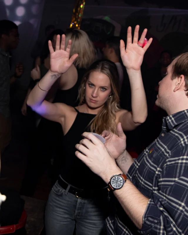HOT MESS Launch Party at The Basement. Dance. Pop. Euphoria! 3rd Fridays of every month! Kimber was the DJ. Photo by Oh Snap!