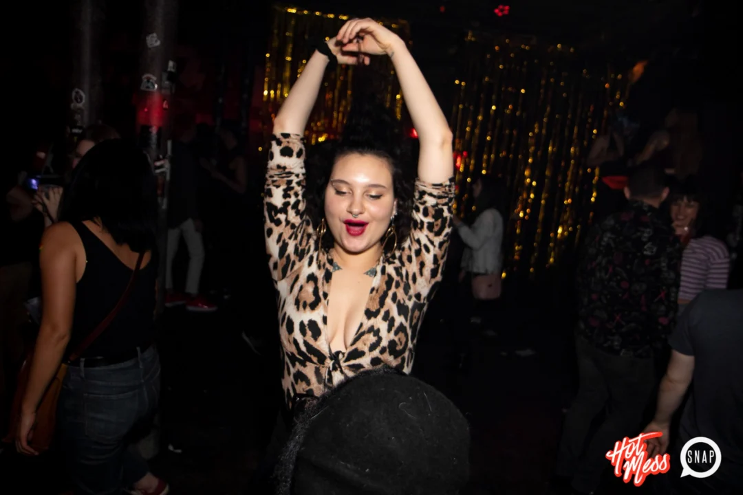 HOT MESS Launch Party at The Basement. Dance. Pop. Euphoria! 3rd Fridays of every month! Kimber was the DJ. Photo by Oh Snap!