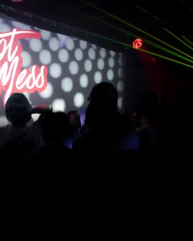 HOT MESS Launch Party at The Basement. Dance. Pop. Euphoria! 3rd Fridays of every month! Kimber was the DJ. Photo by Oh Snap!