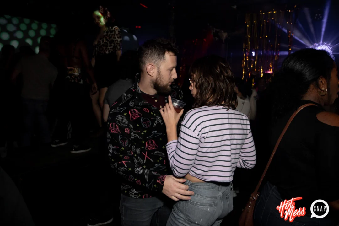 HOT MESS Launch Party at The Basement. Dance. Pop. Euphoria! 3rd Fridays of every month! Kimber was the DJ. Photo by Oh Snap!
