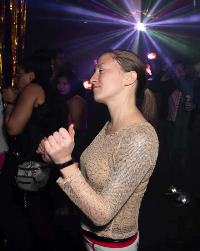 HOT MESS Launch Party at The Basement. Dance. Pop. Euphoria! 3rd Fridays of every month! Kimber was the DJ. Photo by Oh Snap!