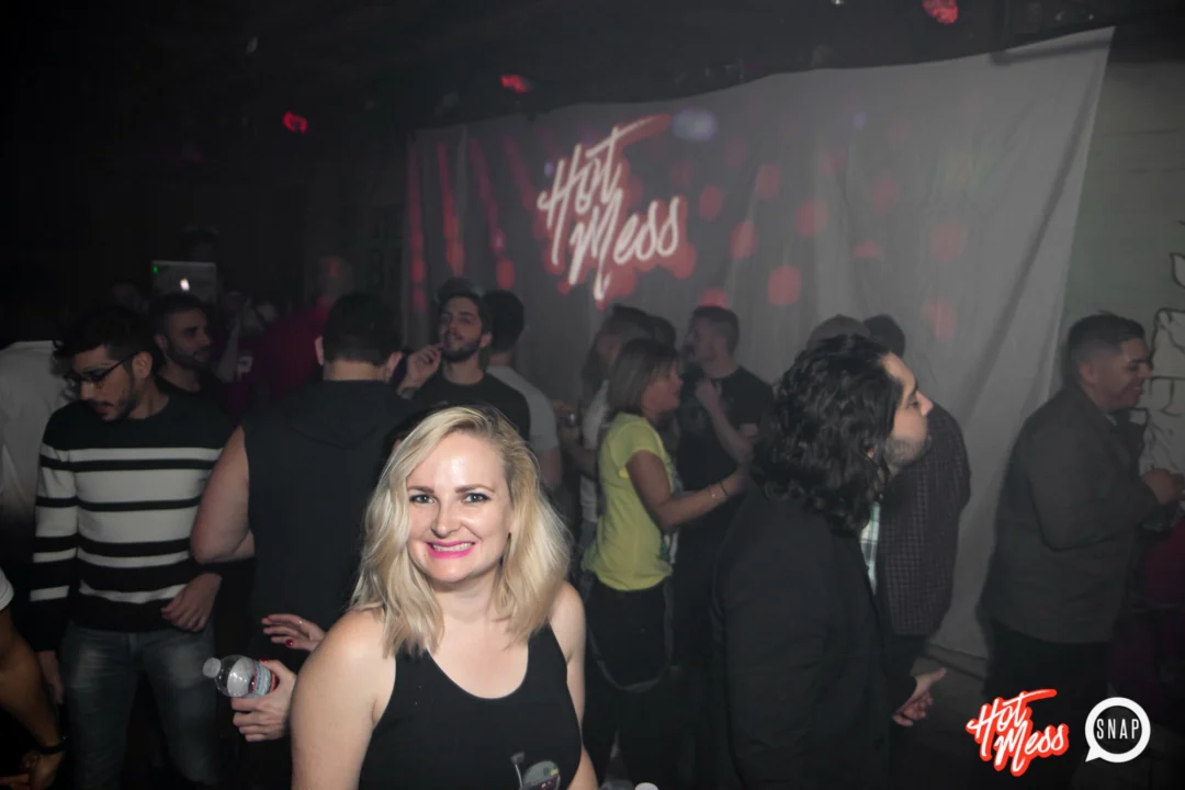 HOT MESS Launch Party at The Basement. Dance. Pop. Euphoria! 3rd Fridays of every month! Kimber was the DJ. Photo by Oh Snap!