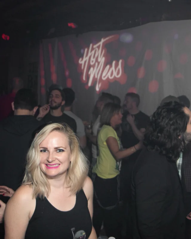 HOT MESS Launch Party at The Basement. Dance. Pop. Euphoria! 3rd Fridays of every month! Kimber was the DJ. Photo by Oh Snap!