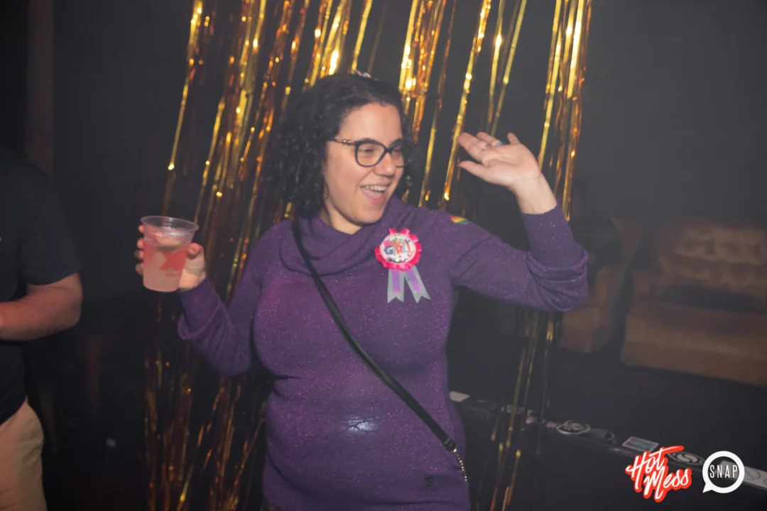 HOT MESS Launch Party at The Basement. Dance. Pop. Euphoria! 3rd Fridays of every month! Kimber was the DJ. Photo by Oh Snap!