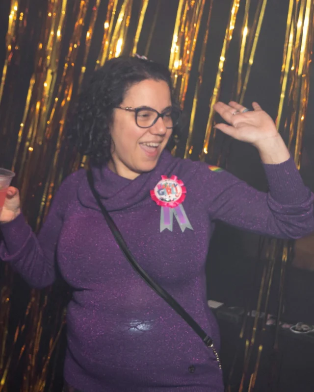 HOT MESS Launch Party at The Basement. Dance. Pop. Euphoria! 3rd Fridays of every month! Kimber was the DJ. Photo by Oh Snap!