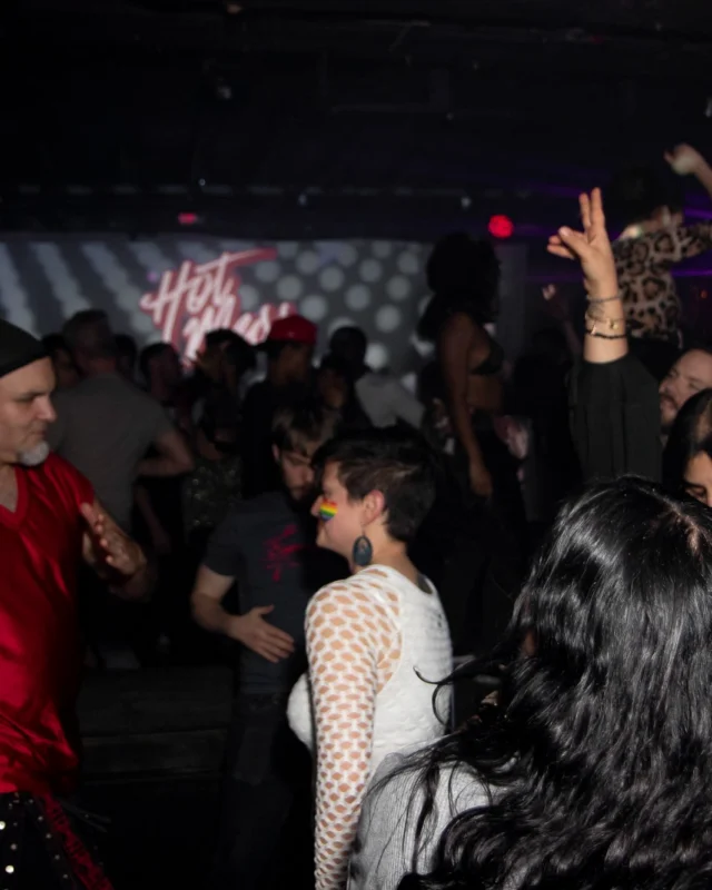 HOT MESS Launch Party at The Basement. Dance. Pop. Euphoria! 3rd Fridays of every month! Kimber was the DJ. Photo by Oh Snap!