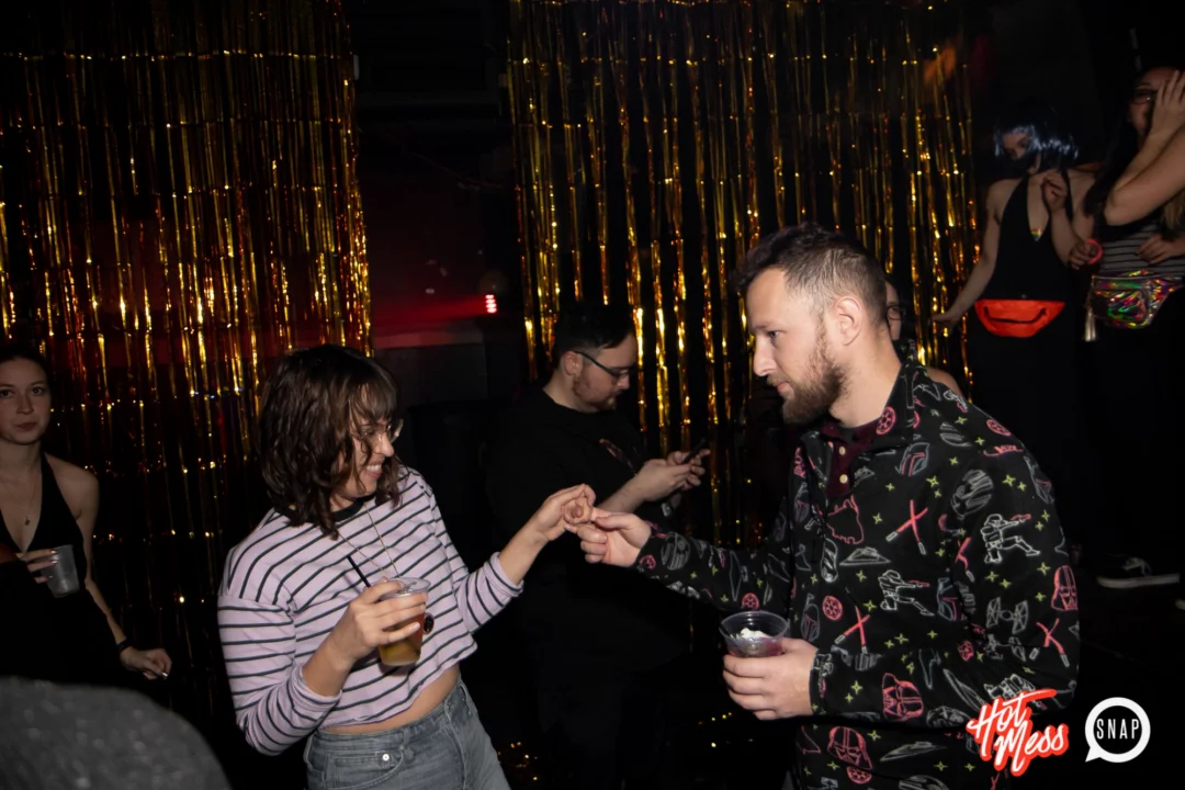 HOT MESS Launch Party at The Basement. Dance. Pop. Euphoria! 3rd Fridays of every month! Kimber was the DJ. Photo by Oh Snap!