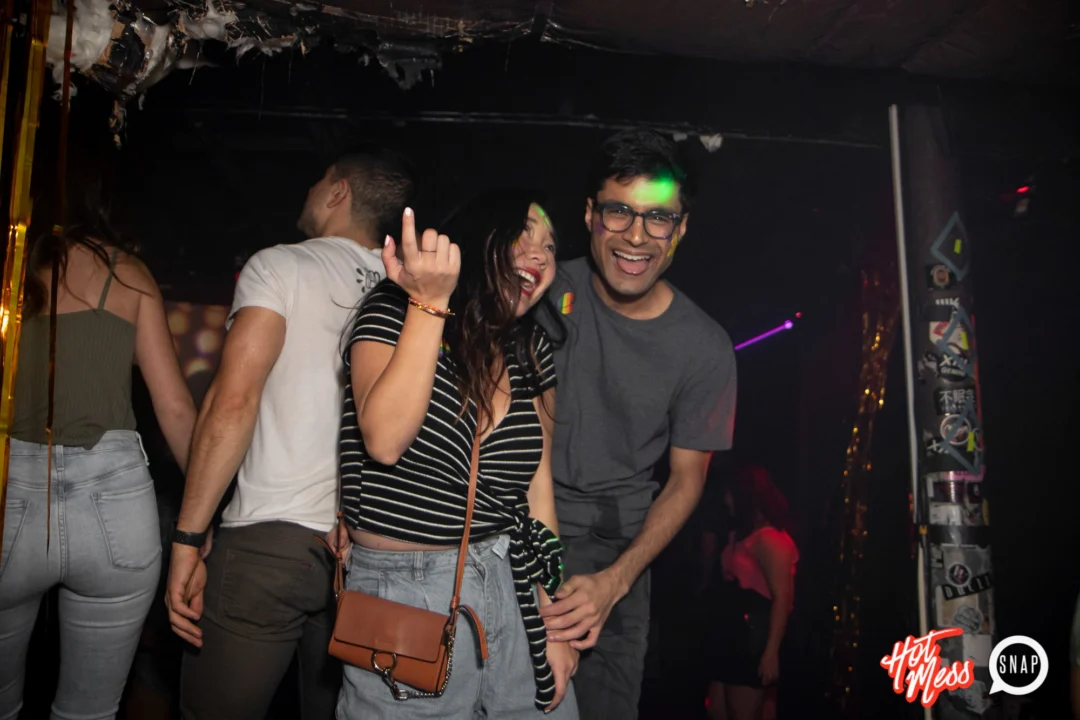 HOT MESS Launch Party at The Basement. Dance. Pop. Euphoria! 3rd Fridays of every month! Kimber was the DJ. Photo by Oh Snap!