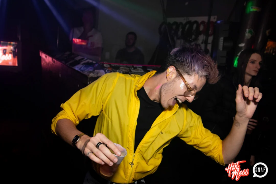 HOT MESS Launch Party at The Basement. Dance. Pop. Euphoria! 3rd Fridays of every month! Kimber was the DJ. Photo by Oh Snap!
