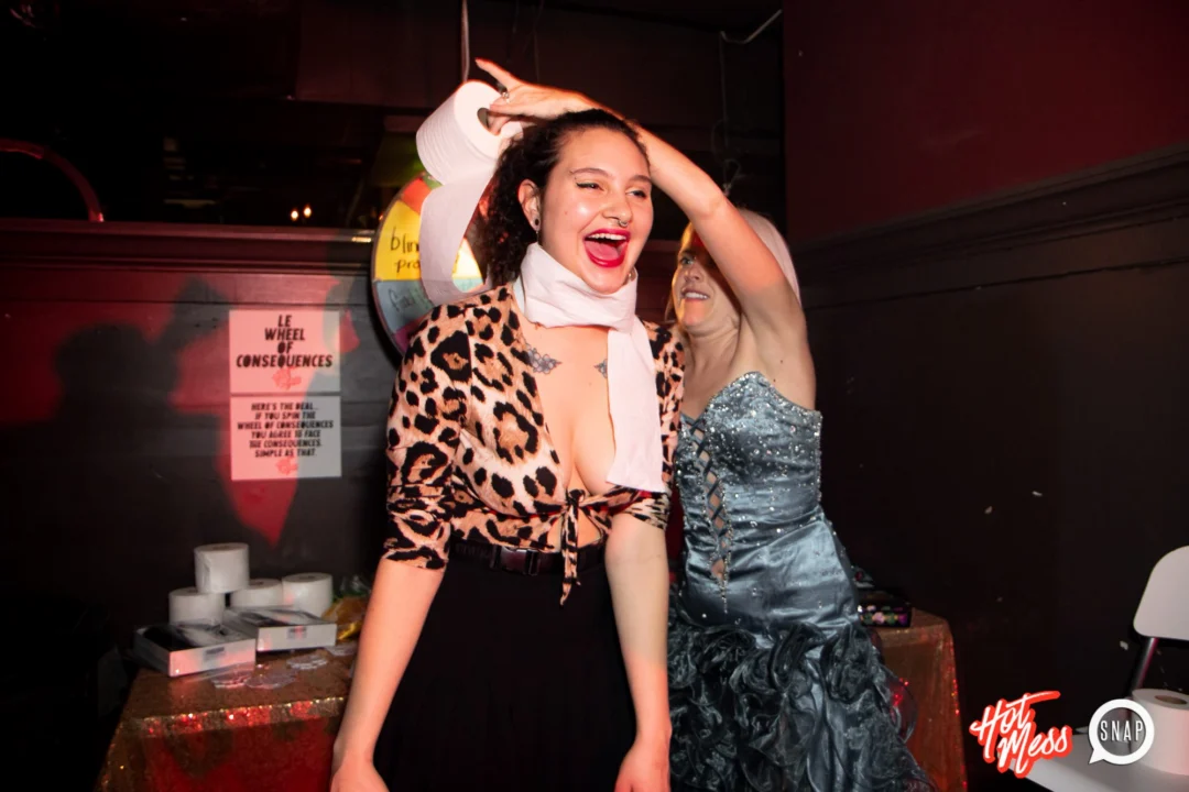 HOT MESS Launch Party at The Basement. Dance. Pop. Euphoria! 3rd Fridays of every month! Kimber was the DJ. Photo by Oh Snap!
