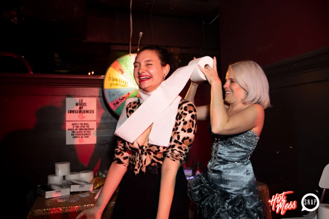 HOT MESS Launch Party at The Basement. Dance. Pop. Euphoria! 3rd Fridays of every month! Kimber was the DJ. Photo by Oh Snap!