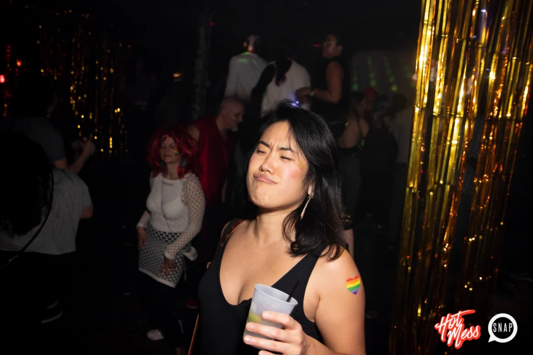 HOT MESS Launch Party at The Basement. Dance. Pop. Euphoria! 3rd Fridays of every month! Kimber was the DJ. Photo by Oh Snap!