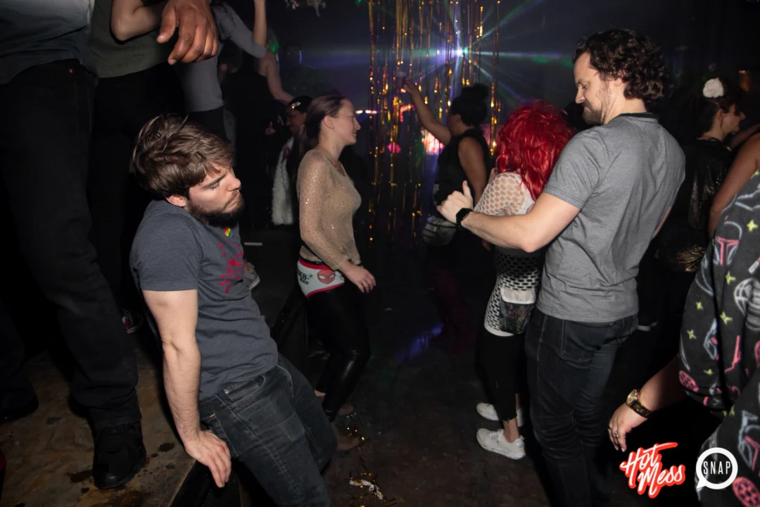HOT MESS Launch Party at The Basement. Dance. Pop. Euphoria! 3rd Fridays of every month! Kimber was the DJ. Photo by Oh Snap!