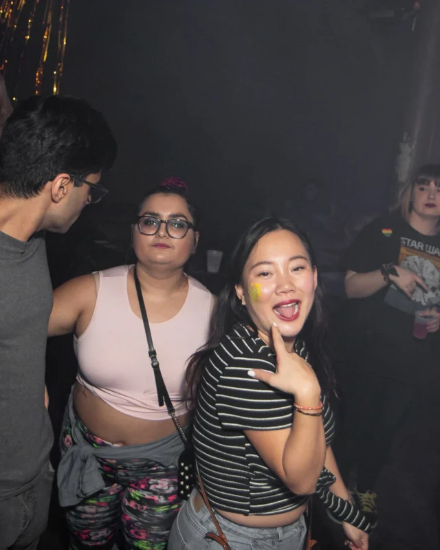 HOT MESS Launch Party at The Basement. Dance. Pop. Euphoria! 3rd Fridays of every month! Kimber was the DJ. Photo by Oh Snap!