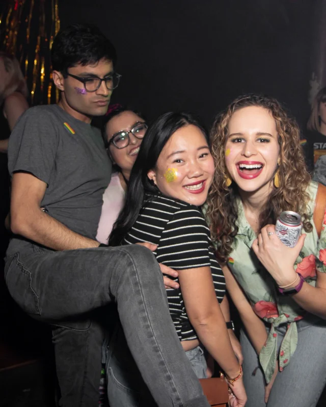 HOT MESS Launch Party at The Basement. Dance. Pop. Euphoria! 3rd Fridays of every month! Kimber was the DJ. Photo by Oh Snap!