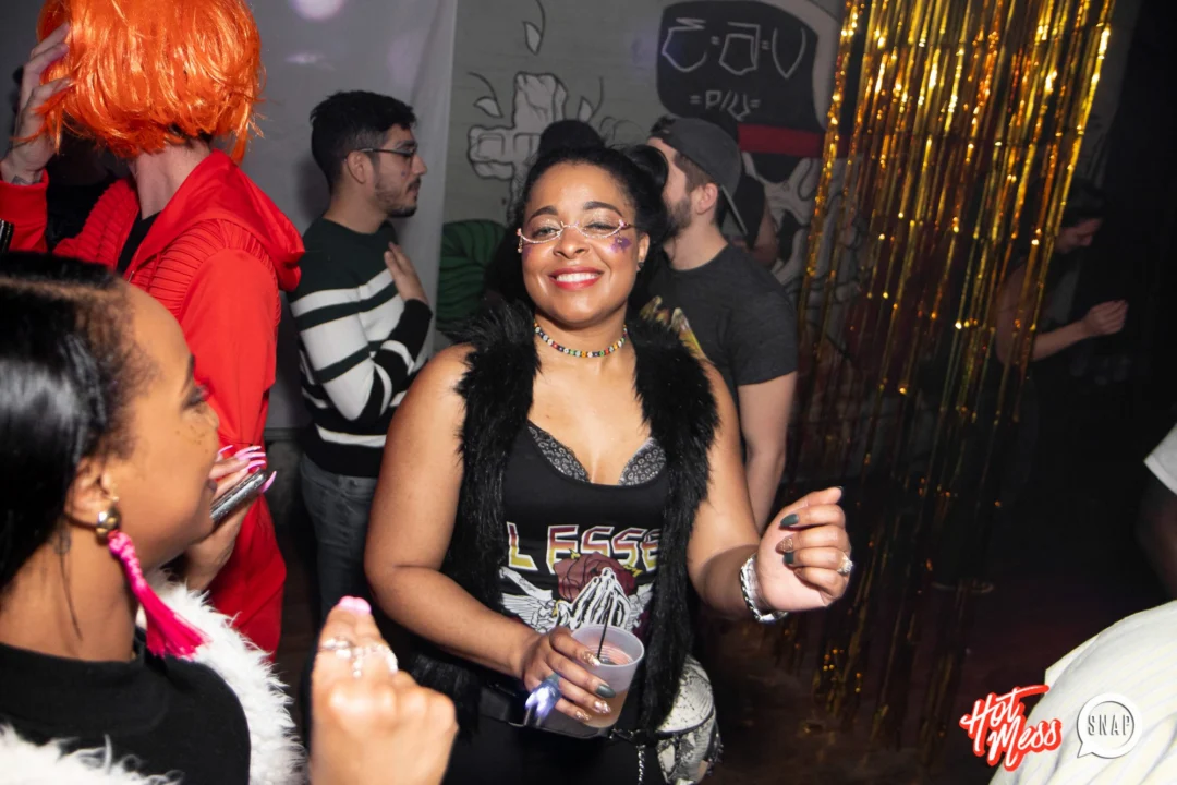 HOT MESS Launch Party at The Basement. Dance. Pop. Euphoria! 3rd Fridays of every month! Kimber was the DJ. Photo by Oh Snap!