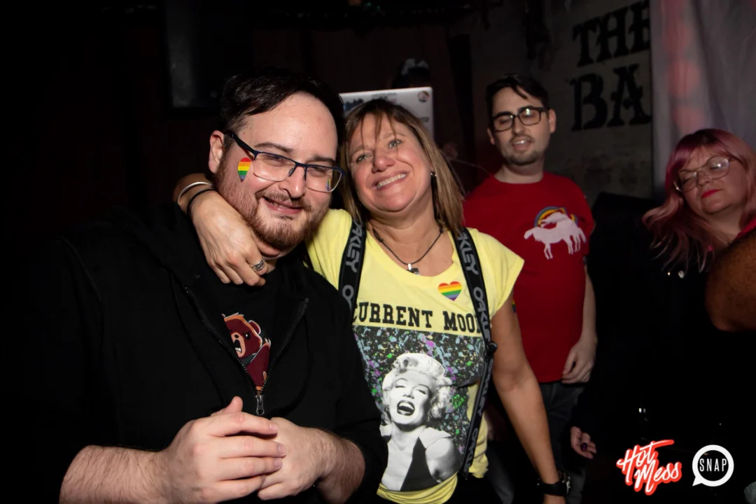 HOT MESS Launch Party at The Basement. Dance. Pop. Euphoria! 3rd Fridays of every month! Kimber was the DJ. Photo by Oh Snap!