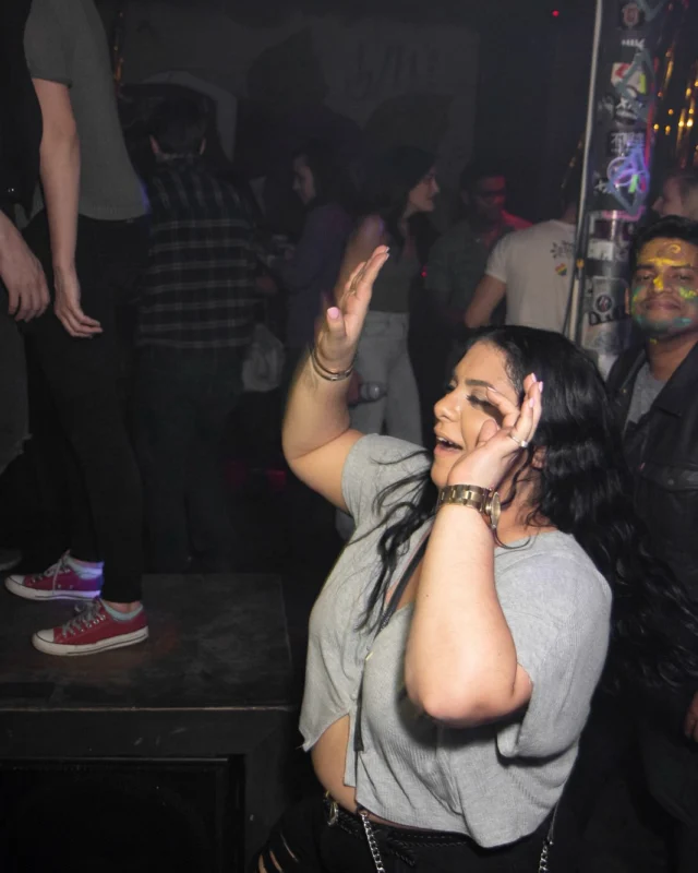 HOT MESS Launch Party at The Basement. Dance. Pop. Euphoria! 3rd Fridays of every month! Kimber was the DJ. Photo by Oh Snap!