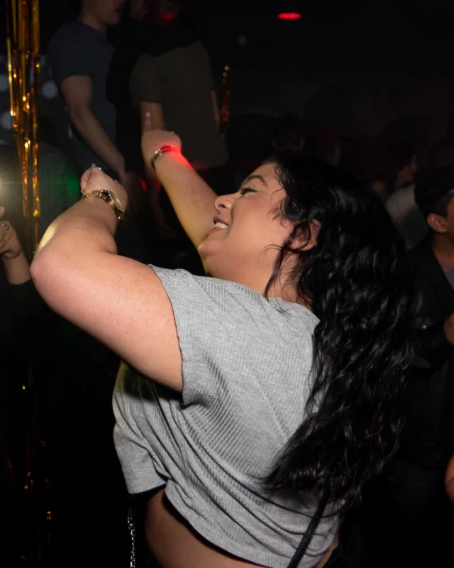 HOT MESS Launch Party at The Basement. Dance. Pop. Euphoria! 3rd Fridays of every month! Kimber was the DJ. Photo by Oh Snap!