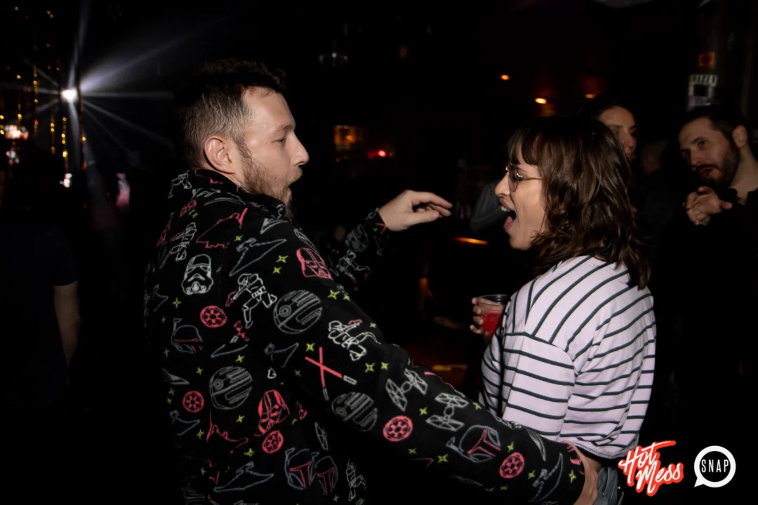 HOT MESS Launch Party at The Basement. Dance. Pop. Euphoria! 3rd Fridays of every month! Kimber was the DJ. Photo by Oh Snap!
