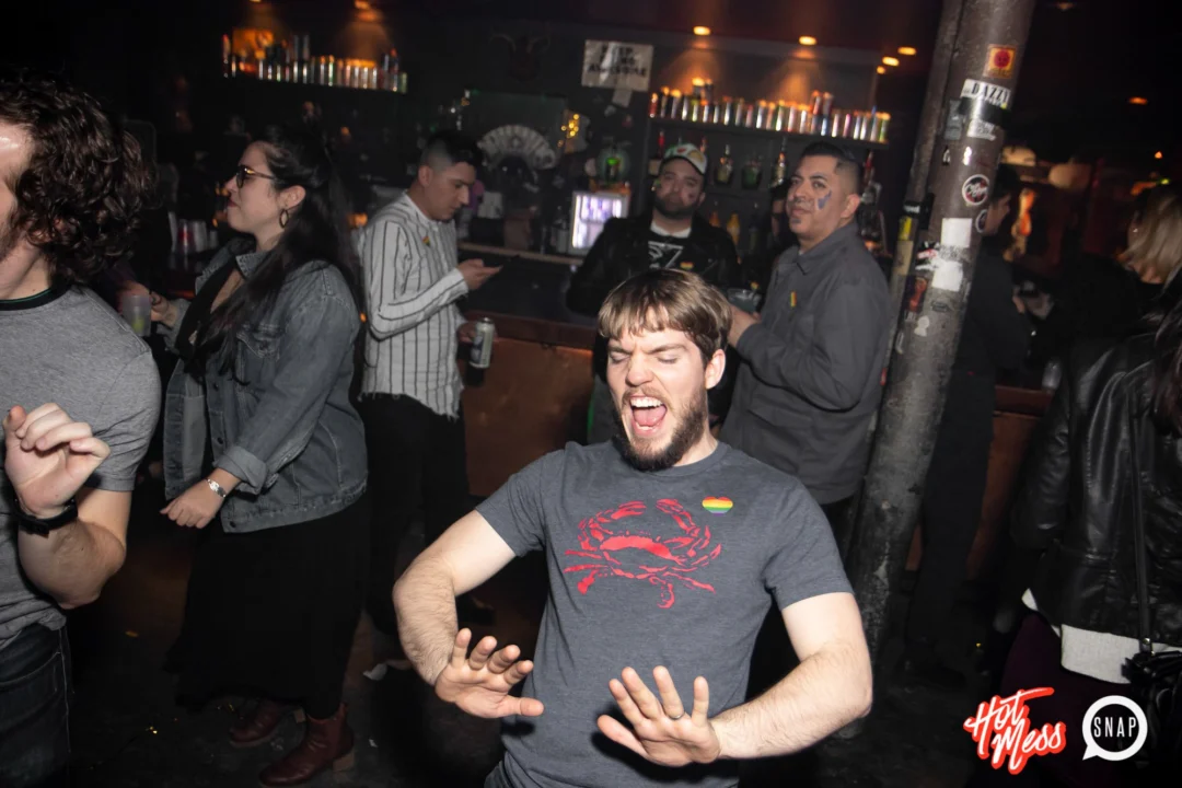 HOT MESS Launch Party at The Basement. Dance. Pop. Euphoria! 3rd Fridays of every month! Kimber was the DJ. Photo by Oh Snap!