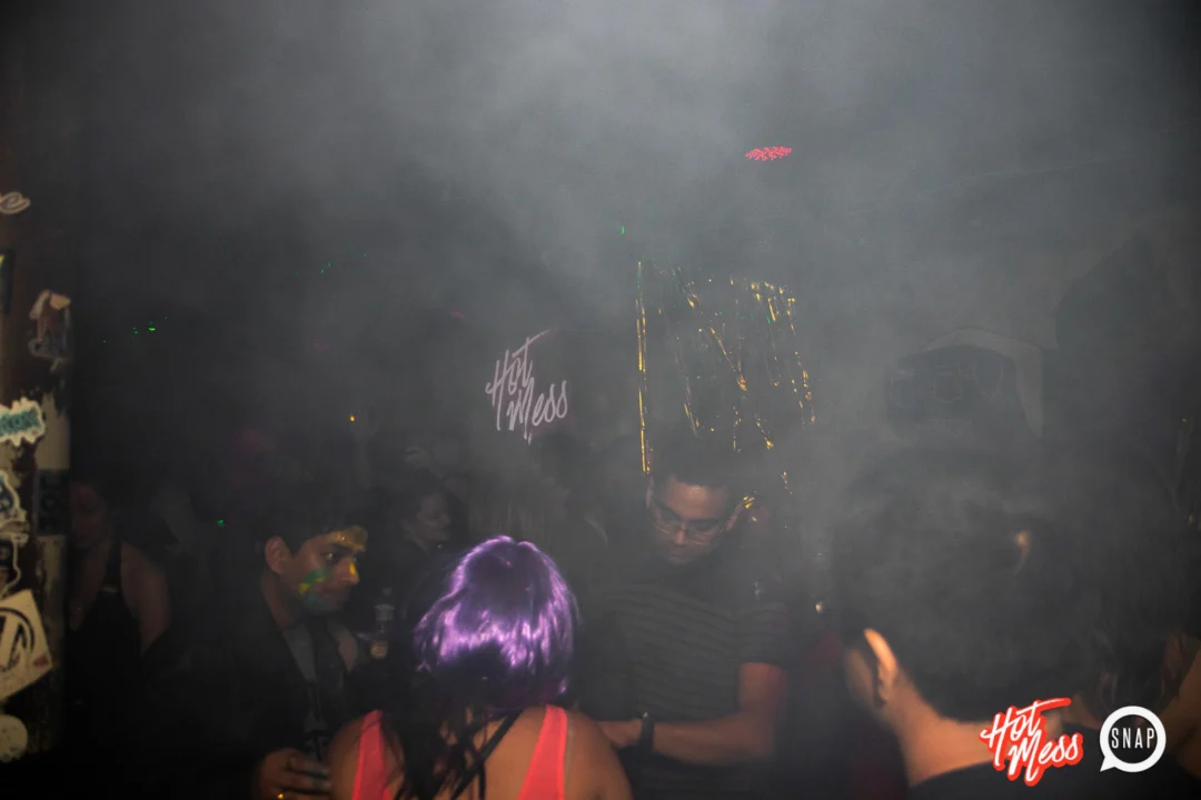 HOT MESS Launch Party at The Basement. Dance. Pop. Euphoria! 3rd Fridays of every month! Kimber was the DJ. Photo by Oh Snap!