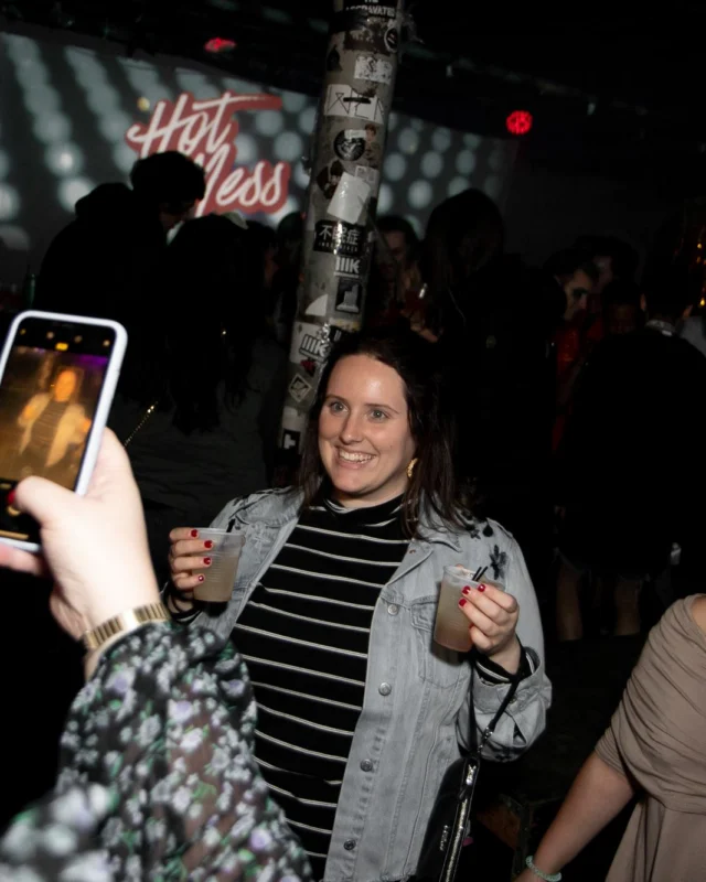 HOT MESS Launch Party at The Basement. Dance. Pop. Euphoria! 3rd Fridays of every month! Kimber was the DJ. Photo by Oh Snap!