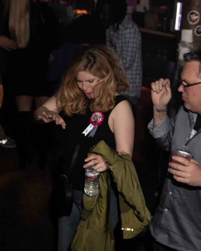 HOT MESS Launch Party at The Basement. Dance. Pop. Euphoria! 3rd Fridays of every month! Kimber was the DJ. Photo by Oh Snap!