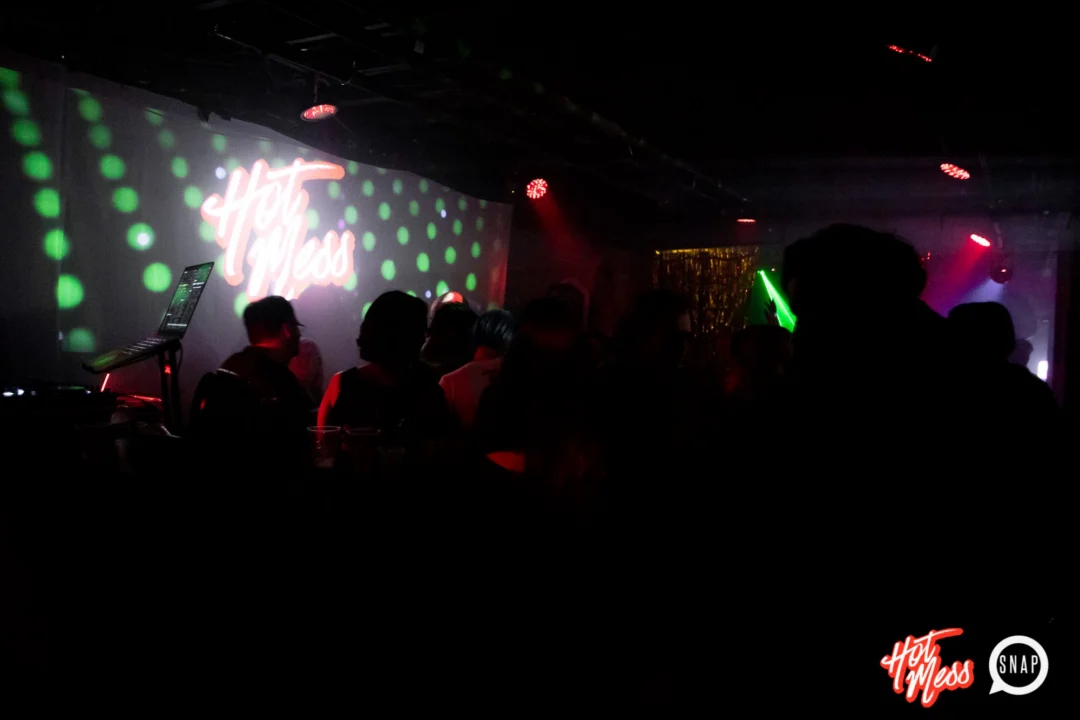 HOT MESS Launch Party at The Basement. Dance. Pop. Euphoria! 3rd Fridays of every month! Kimber was the DJ. Photo by Oh Snap!