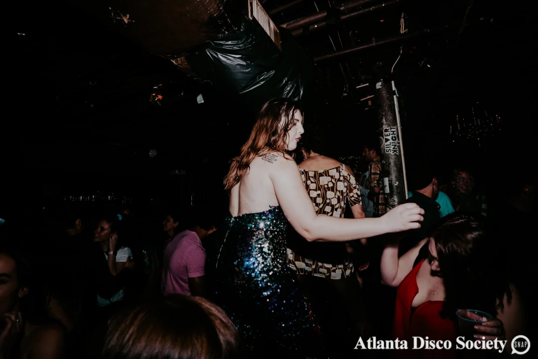 Atlanta Disco Society VII - February 15th 2020. Atlanta disco'd The Basement and left it sweaty with a big smile on its face. Kimber was the DJ. Photos by Oh Snap (Matthew Alexander)