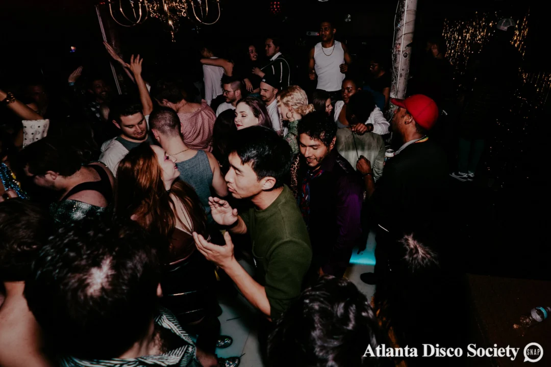Atlanta Disco Society VII - February 15th 2020. Atlanta disco'd The Basement and left it sweaty with a big smile on its face. Kimber was the DJ. Photos by Oh Snap (Matthew Alexander)