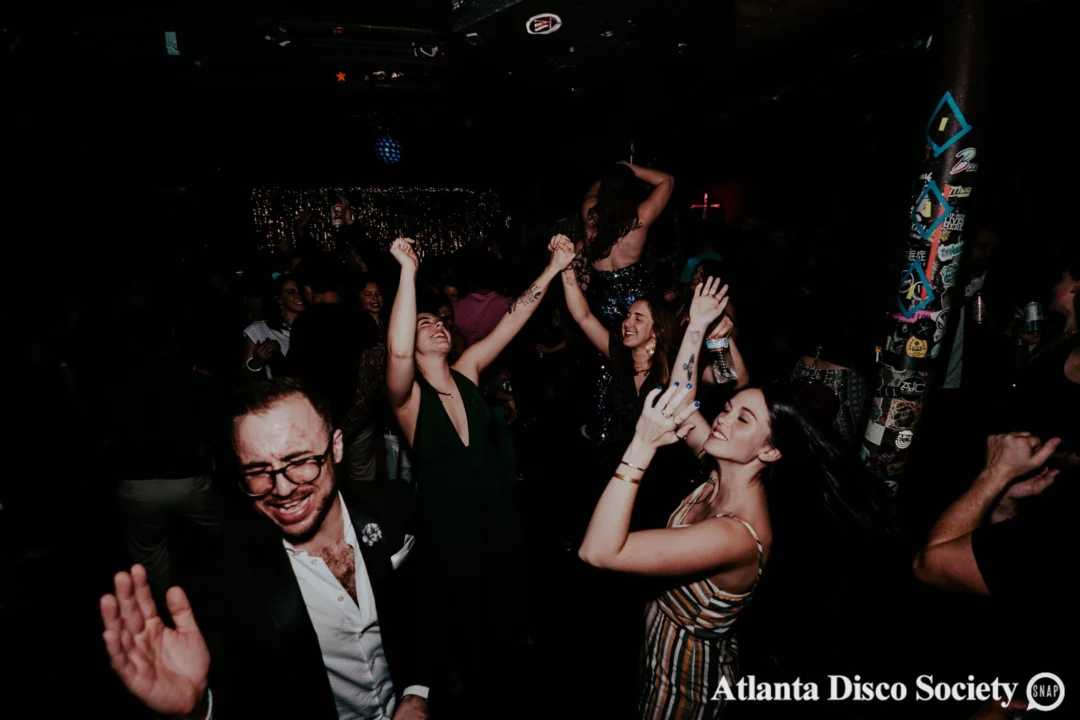Atlanta Disco Society VII - February 15th 2020. Atlanta disco'd The Basement and left it sweaty with a big smile on its face. Kimber was the DJ. Photos by Oh Snap (Matthew Alexander)