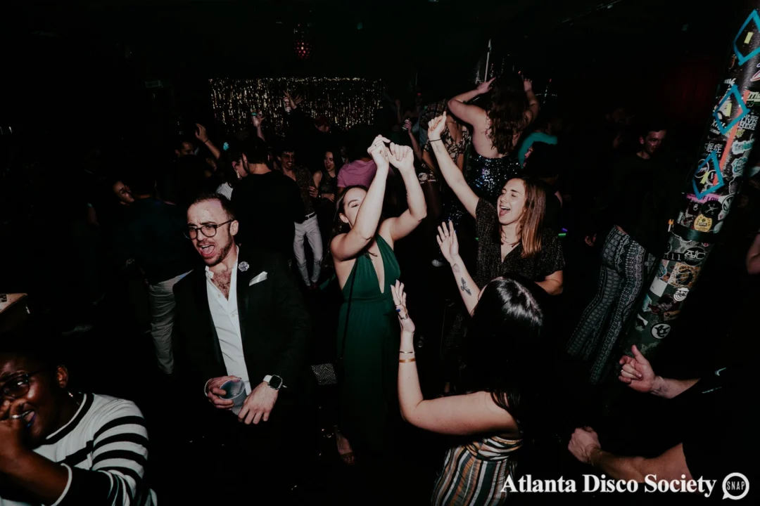 Atlanta Disco Society VII - February 15th 2020. Atlanta disco'd The Basement and left it sweaty with a big smile on its face. Kimber was the DJ. Photos by Oh Snap (Matthew Alexander)