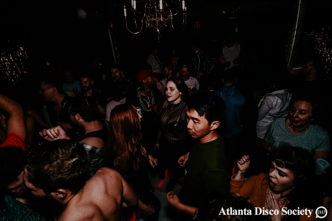 Atlanta Disco Society VII - February 15th 2020. Atlanta disco'd The Basement and left it sweaty with a big smile on its face. Kimber was the DJ. Photos by Oh Snap (Matthew Alexander)