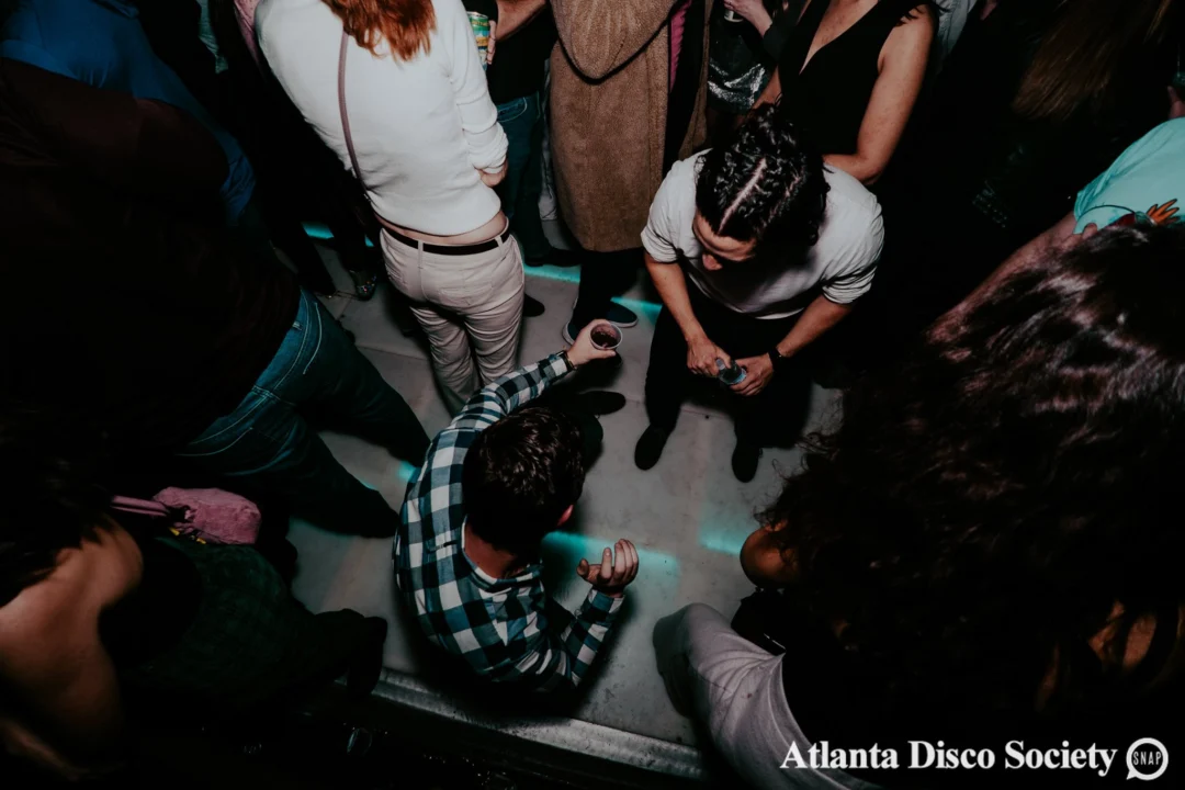 Atlanta Disco Society VII - February 15th 2020. Atlanta disco'd The Basement and left it sweaty with a big smile on its face. Kimber was the DJ. Photos by Oh Snap (Matthew Alexander)