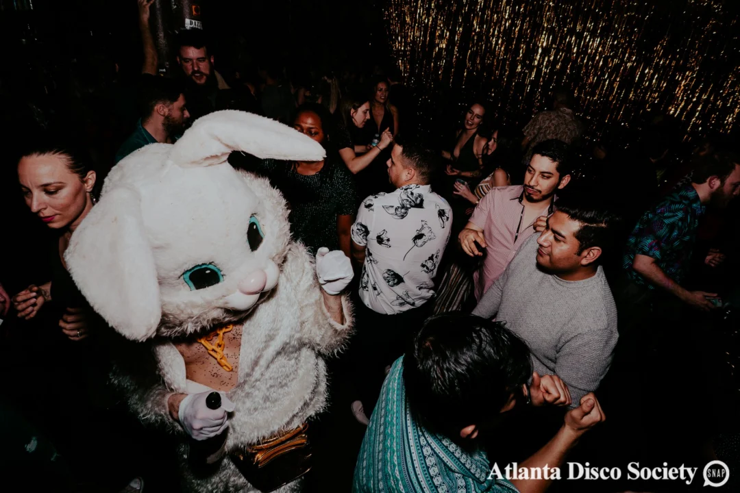Atlanta Disco Society VII - February 15th 2020. Atlanta disco'd The Basement and left it sweaty with a big smile on its face. Kimber was the DJ. Photos by Oh Snap (Matthew Alexander)