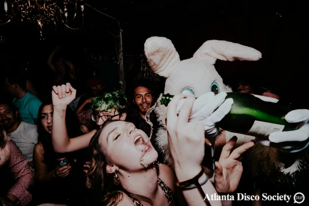 Atlanta Disco Society VII - February 15th 2020. Atlanta disco'd The Basement and left it sweaty with a big smile on its face. Kimber was the DJ. Photos by Oh Snap (Matthew Alexander)