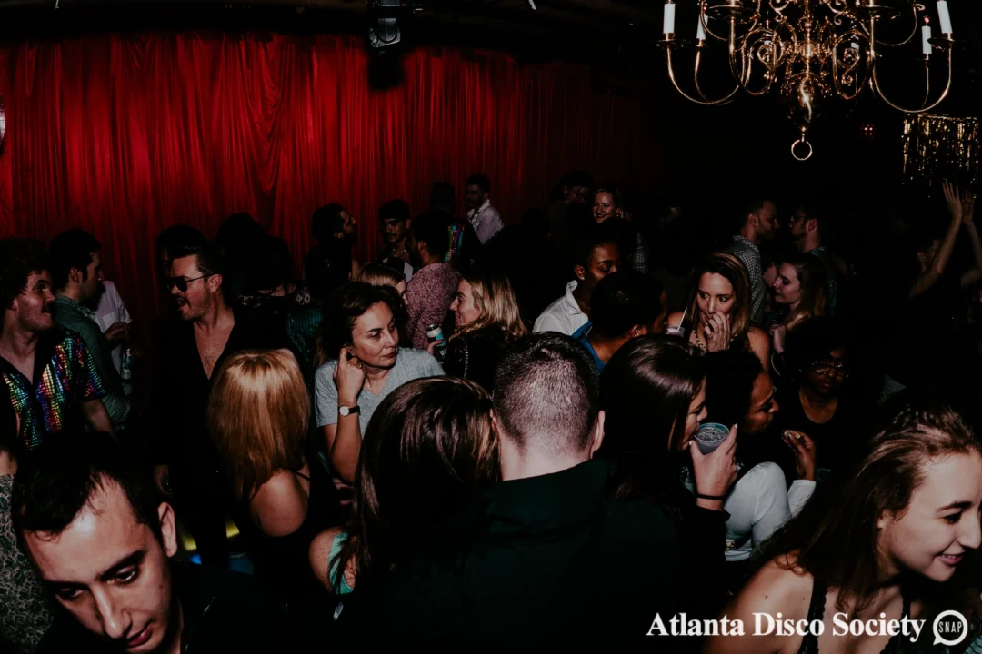 Atlanta Disco Society VII - February 15th 2020. Atlanta disco'd The Basement and left it sweaty with a big smile on its face. Kimber was the DJ. Photos by Oh Snap (Matthew Alexander)